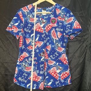 Stitch Scrub Top